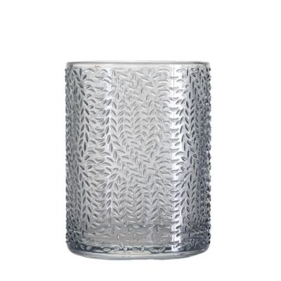 Factory Direct Crystal Candle Holder 10 oz Pillar Candle Holders candle jars With lid