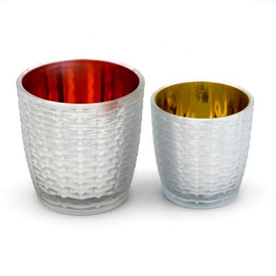 Wholesale Price Multi-Colored Matte Color Advanced Glass Candle Jars Glass