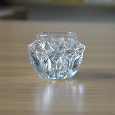 Custom mini glass candle jar candle vessel