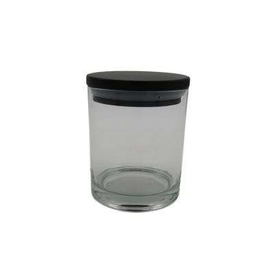 12oz Wholesale White Candle Glass Jar With Lid Candle Holder