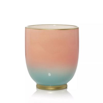 New Arrival Luxury Custom Empty Gradient Glass Candle Jar