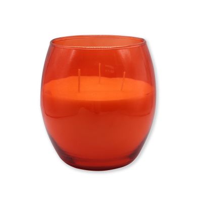 Wholesale Home Decoration Glass Candle Jar luxury Scented candle