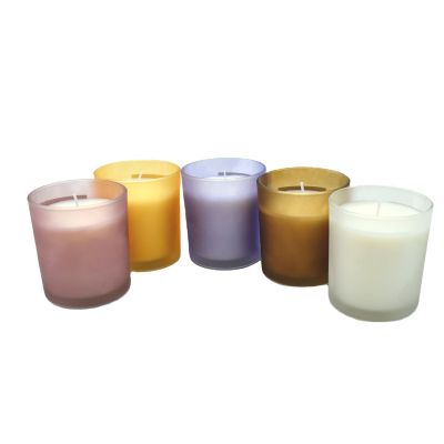 Luxury Scented Color Glass Candle Jar
