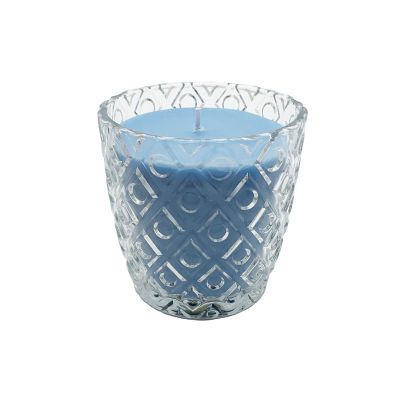 wholesale glass candle jar for wedding home decoration