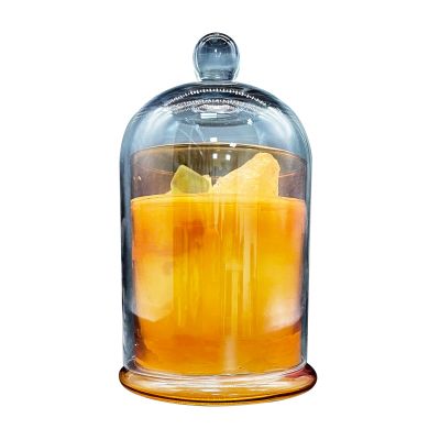 China Luxury Glass Containers Glass Candle Jar