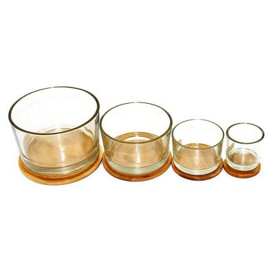 Candle Jar Hot Sale 2020 Clear Glass by for Home Exim Home Decoration