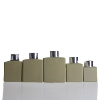 Square shape diffuser reed bottle 50ml 100ml 120ml glass fragrance diffuser bottles