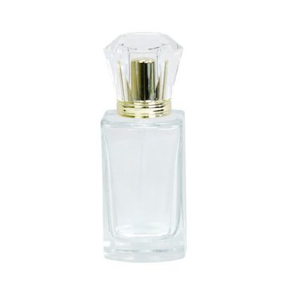 factory price 50ml glass bottle perfume packaging paresonal care packaging mist spray bottle