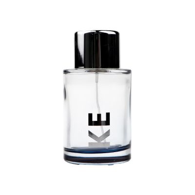 Customize design 110ml clear glass perfume bottle