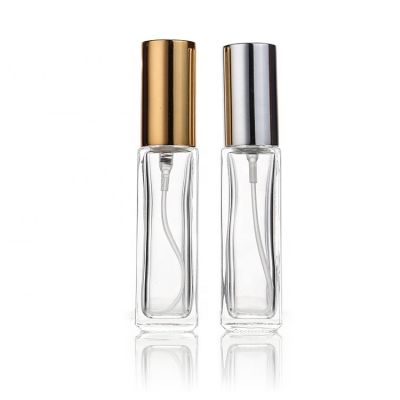 Cosmetic Packaging 2ml 3ml 5ml 10ml 15ml 20ml Perfume Sample Bottle Refillable Black Sliver Gold Atomizer Spray
