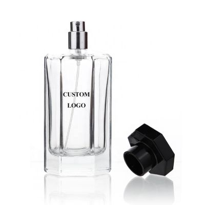 2021 Custom Made Fragrance Bottle Female Empty Glass Perfume Bottles 100ml Dubai