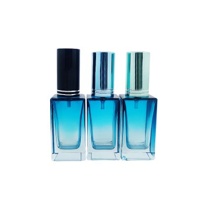 Custom Wholesale mini Luxury Empty glass bottle perfume spray screen printing