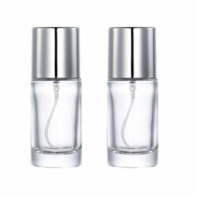 Hot Selling High Quality Round Pump Perfume Spray Bottle Glass