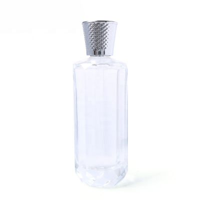 Hot Selling Popular 100Ml Small Custom Made Empty And Transparent Spray Perfume Glass Bottle