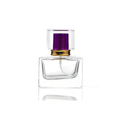 Wholesale refillable perfume spray bottle atomizer perfume bottle with acrylic cap
