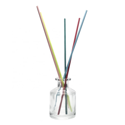 Wholesale Oil Fragrance Bottles Round Reed Diffuser Bottle 150ml And Sticks