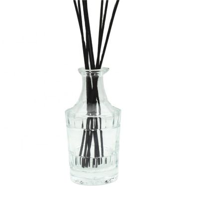 200ml empty aroma reed diffuser bottle with rattan stick