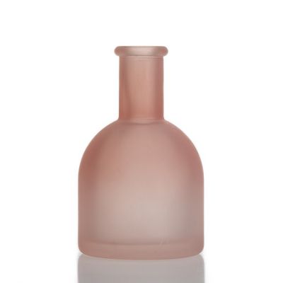 Customization Home Fragrance Bottles 200ml Frosted Diffuser Bottle With Cap