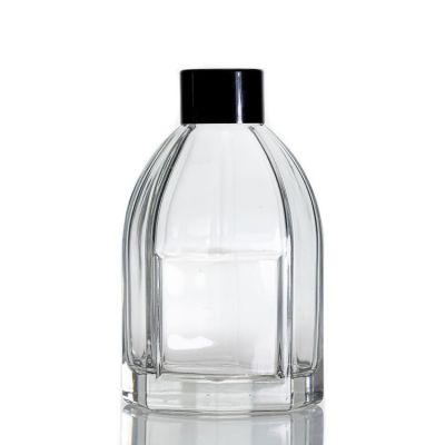 Direct Factory Price Diffuser Round Bottles 180ml Empty Glass Bottle With Screw Cap