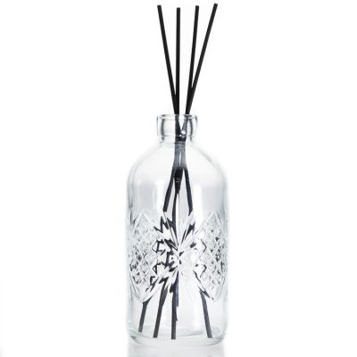 Reasonable Price Empty Diffuser Bottles 470ml Glass Bottle Wholesale With stick