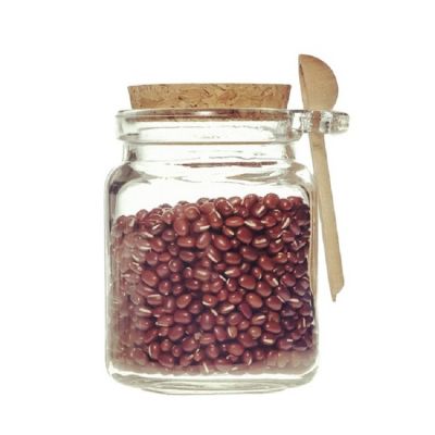 Wholesale 250 Spice Packaging Glass Jar with cork stopper