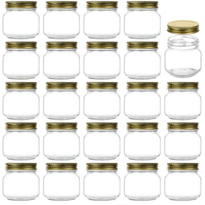 Glass Spice Jars 8 oz Glass Jars With Lids,Ball Regular Mouth Mason Jars For Storage