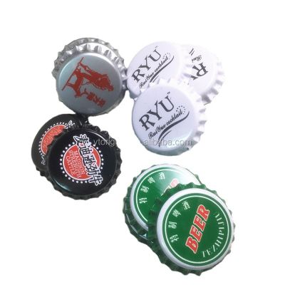 Wholesale Printed Logo 26 mm Beer Bottle Caps 26mm Beer Crown Cap