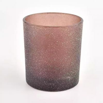 special technique grind glass candle jar for home decoration