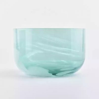 green glass candle bowl wholesale candle vessels
