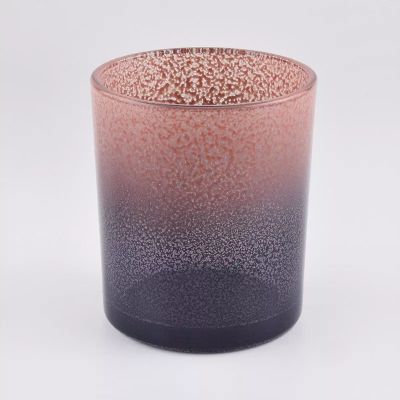 new style glass candle container