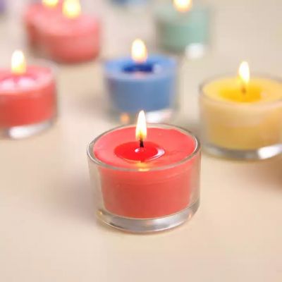 Creative romantic empty small candle jar Valentine's Day decorations