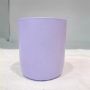 Wholesale newest hot selling colored matte aroma scented candles glass jar