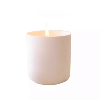 nude color candle vessels with box black 10 oz candle vessels