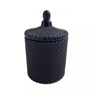  luxury empty black candle jars with lids custom candle jars and boxes luxury candle packaging boxes