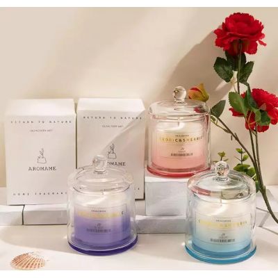 Direct factory for candle making supplies best selling luxury candle vessels candele jar