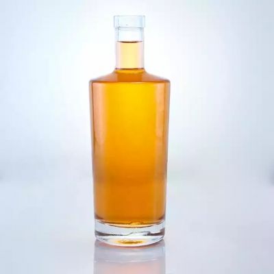 Thick Bottom Empty 750ml Whiskey Glass Bottle Classic Extra Flint Liquor Bottles For Sale