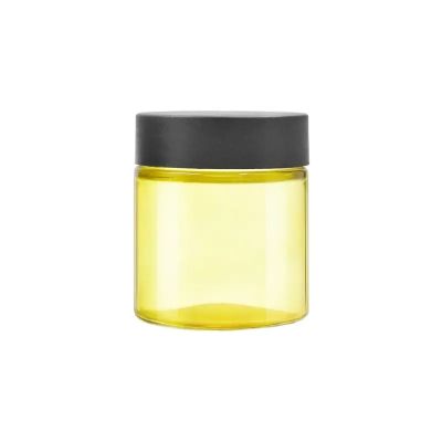 Customized Printing 1 oz 2 oz 3 oz 4 oz 5oz glass concentrate jar child resistant Concentrate Glass Jar