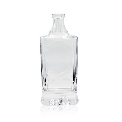 glass bottle manufacturers corked whiskey bottle shaped liquor 500ml 750ml glass bottle