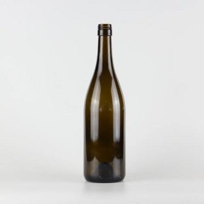 750ml burgundy wine glass bottle BVS finish
