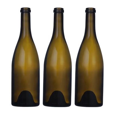 Wholesale 750ml 880g Chardonnays Bottles750ml Burgundy Wine Glass Bottle