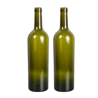 China high quality 750ml wine glass bottles for sale
