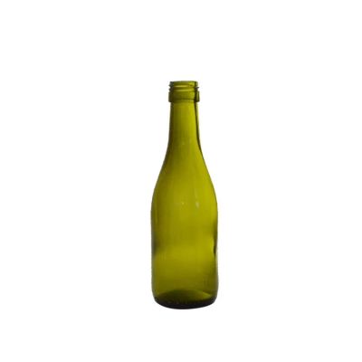 factory wholesale price 187ml burgundy wine bottles with screw cap