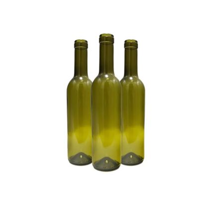 low price cheap empty 375ml weight empty round red wine glass bottle for claret