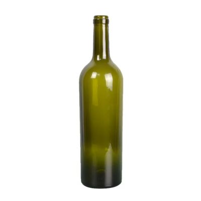 Factory direct sale China's big capacity 750ml high quality bordeaux glass bottle