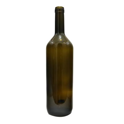 Cheap Price wholesale 1000ml Bordeaux Wine Glass Bottles Made In China with Cork Cap