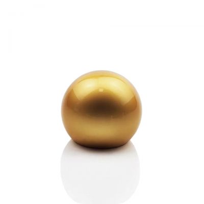 New arrival special color round ball shape golden perfume luxury cap zamac perfum bottl cap 15mm