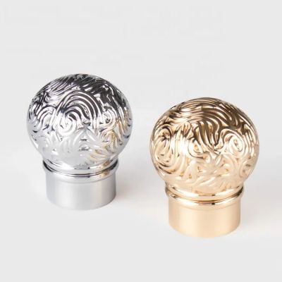 Designable decorative zamac perfume bottle cap from china
