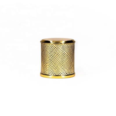 15mm round shiny gold perfume cap perfume bottle cap lids closures luxury bottle caps perfume packaging