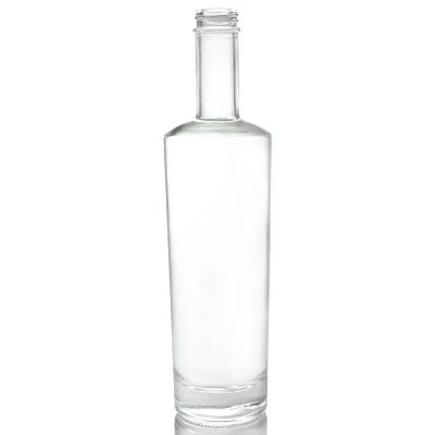 China Supplier Customized Liquor Spirits Glass Bottle for Vodka Gin Whiskey 1000ml 750ml 500ml 375ml 200ml