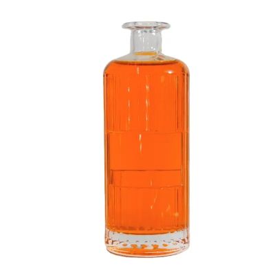 Hot sell ISO Certified Eco-friendly Durable glass container High-quality Empty Transparent frosted Glass Bottle